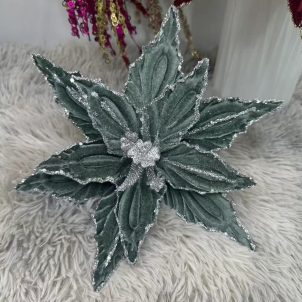 Christmas tree decoration flower branch-green
